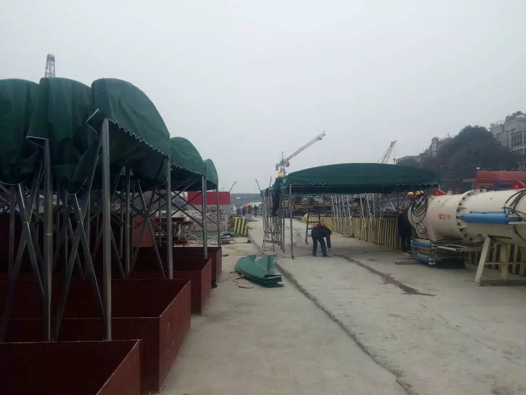 湛江赤坎区湛江赤坎区中铁二十一局工地移动施工棚